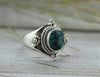Jewelry,New Items,Turquoise 6 Sterling Silver and Turquoise Ring jr143.6