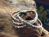Jewelry,New Items,Under 35 Dollars 6 Metal Infinity Rings jr073.6
