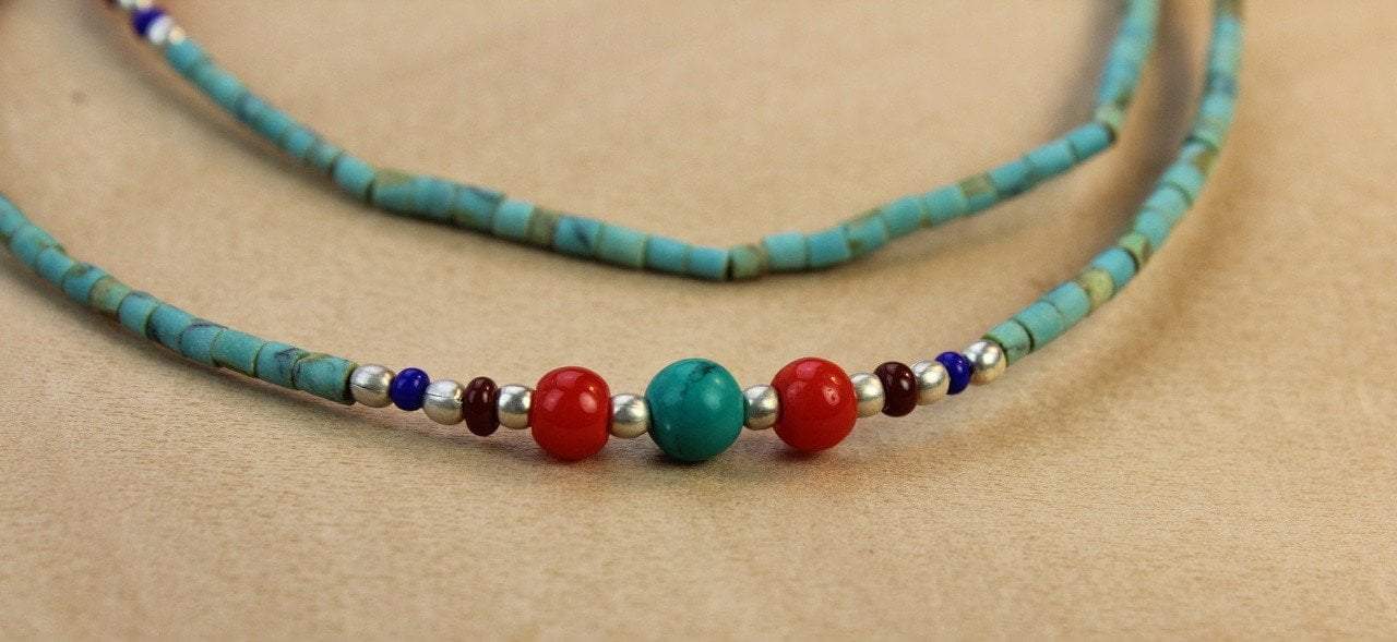 A Single Strand Beaded Necklace DharmaShop - Main Image