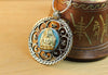 Jewelry,New Items,Under 35 Dollars,Deities Default Turquoise Healing Buddha Pendant jp533