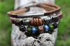 Jewelry,New Items,Under 35 Dollars,Men's Jewelry Default Adjustable Leather Bracelet jb421