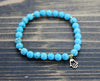 Jewelry,New Items,Under 35 Dollars,Turquoise Default Faceted Turquoise Hamsa Wrist Mala wm318