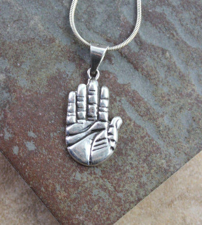 Jewelry,Om Default Tibetan Buddha Hand Pendant jp120