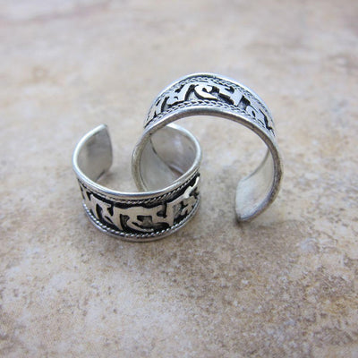 Jewelry,Om Default Tibetan Silver Plated Om Ring jr001