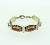 Jewelry,One of a Kind,New Items Default One of a Kind Sterling and Coral Bracelet onebracelet2