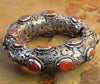 Jewelry,One of a Kind,New Items,Women Default One of a Kind Antique Coral Hinged Bracelet jb621