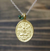Jewelry,Sale,New Items,Gifts,Mother's Day,Tibetan Style Default Green Namo Amulet Necklace Jn413