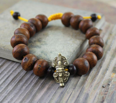 Jewelry,Tibetan Style Default Dorje Bodhi Seed Wrist Mala wm168
