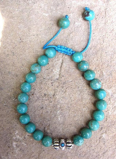 Jewelry,Tibetan Style Default Turquoise Dorje Charm Mala wm047