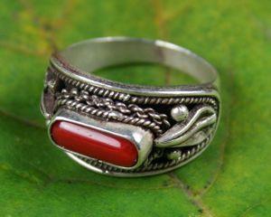 Jewelry,Under 35 Dollars Default Coral Ring Size 5 jr012