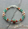 Jewelry,Under 35 Dollars Default Traditional Tibetan Beaded Bracelet Vintage Beads jb073