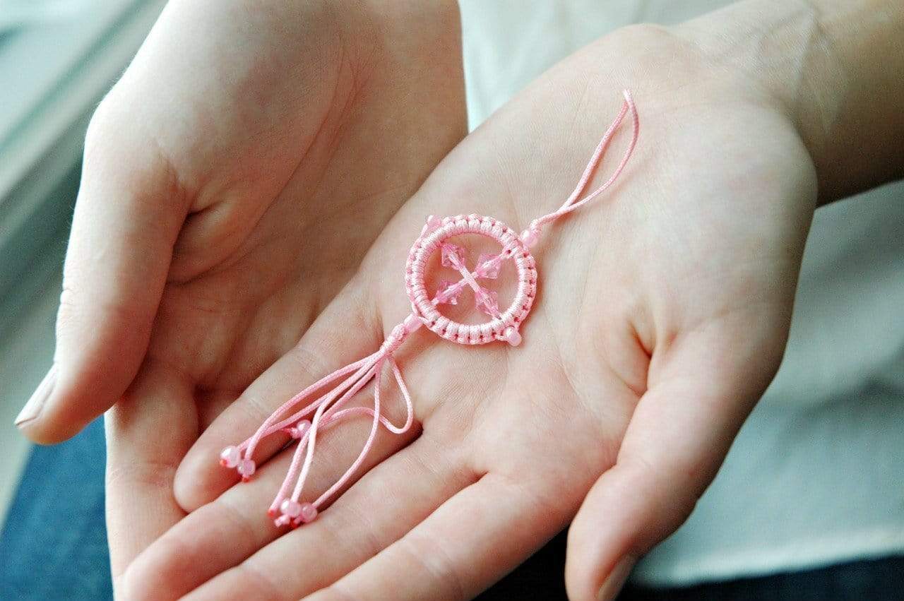 Mala Beads, Accessories Handmade Crystal Mala Jewels or Car Mirror Dorje