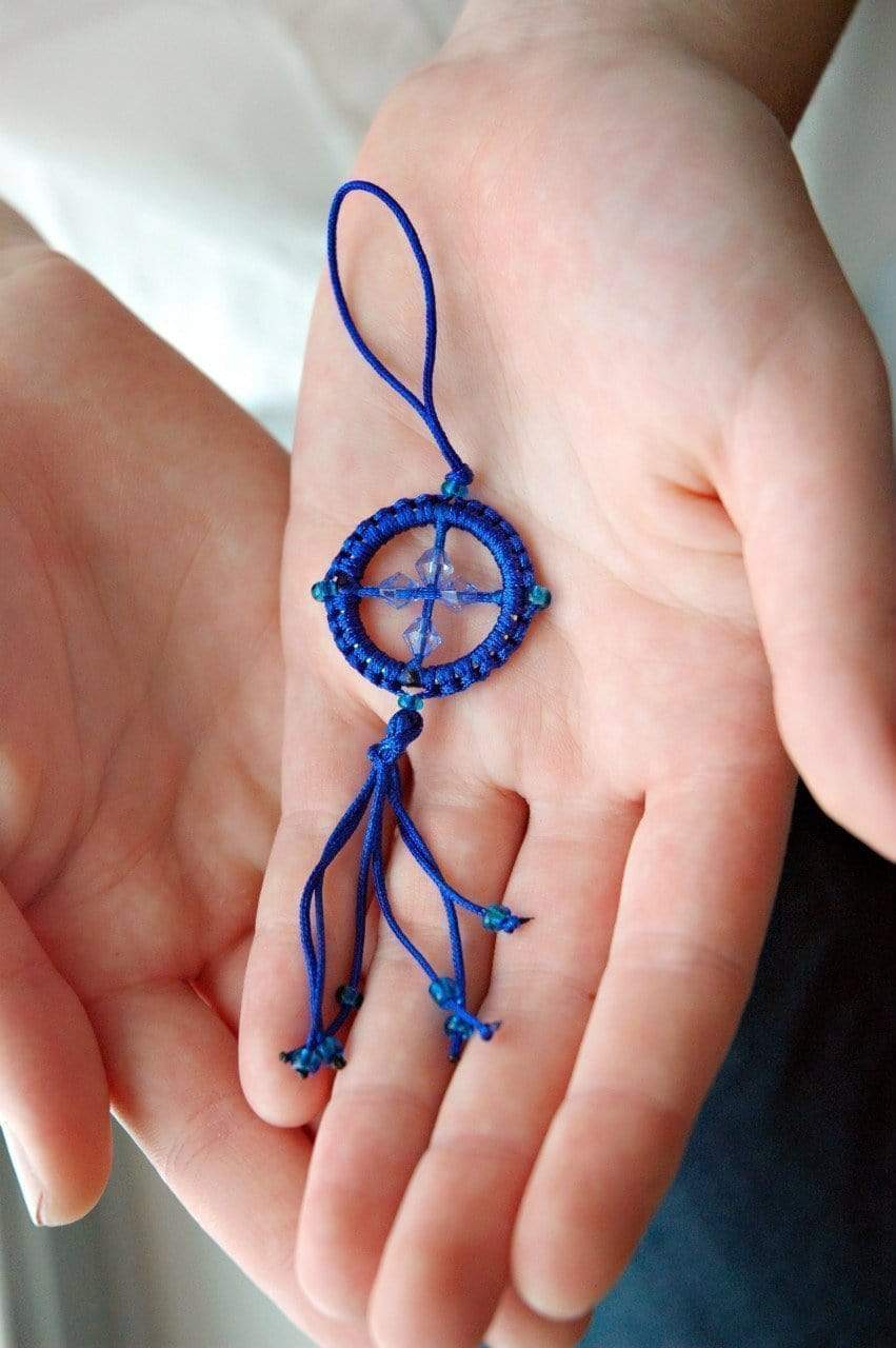 Mala Beads, Accessories Handmade Crystal Mala Jewels or Car Mirror Dorje