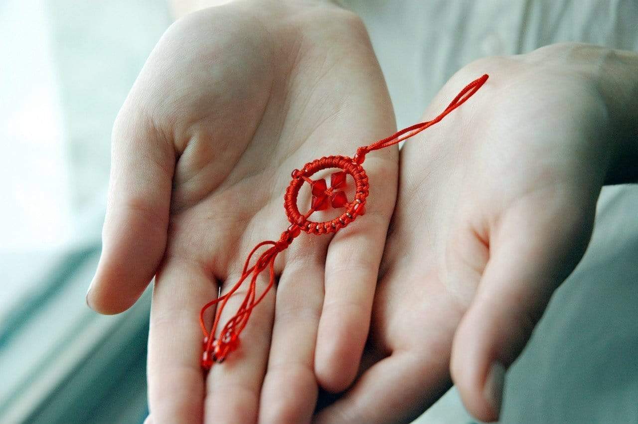 Mala Beads, Accessories Handmade Crystal Mala Jewels or Car Mirror Dorje