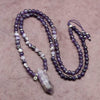 Mala Beads Amethyst Chakra Energy Mala ML686