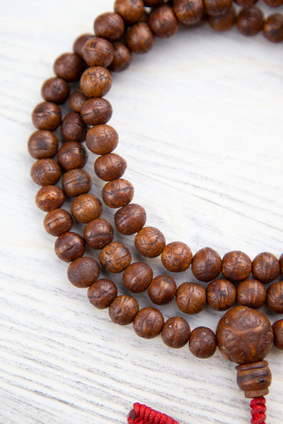 Mala Beads Antique Boudhanath Bodhi Mala ML898