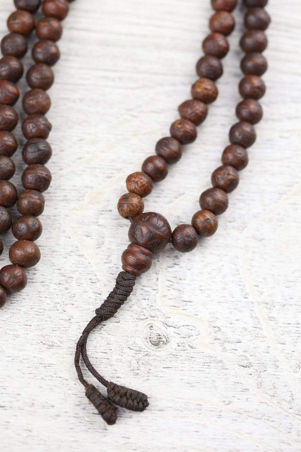 Dark Bodhi Seed Mala - Handmade and Sustainably Sourced in Nepal -  DharmaShop