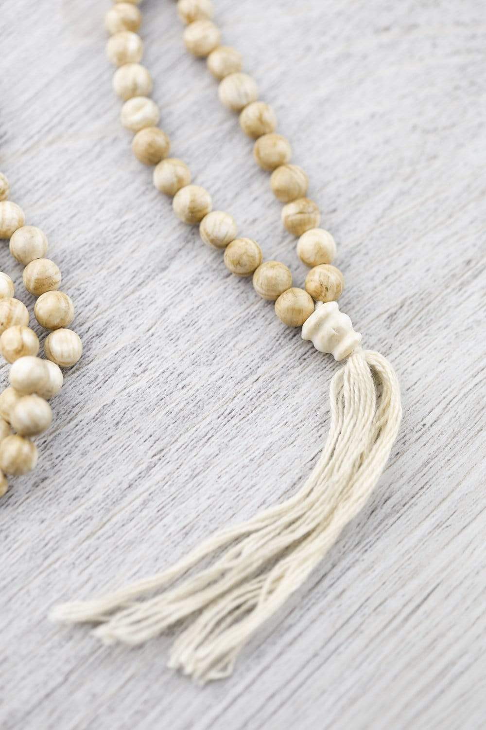 Shell Maala Beautiful 108 Bead Naga Shell Mala - DharmaShop
