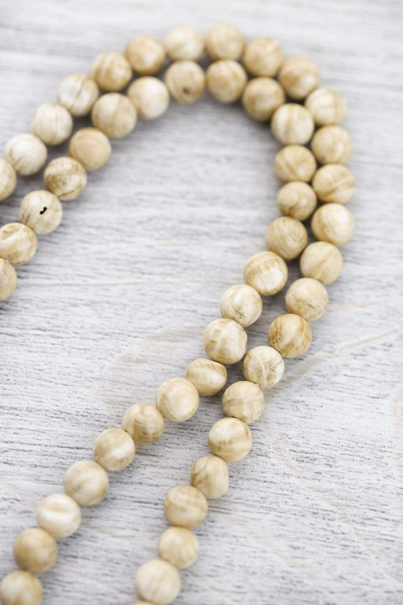 Shell Maala Beautiful 108 Bead Naga Shell Mala - DharmaShop