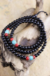 Mala Beads Black Onyx Protection and Defense Mala ML510