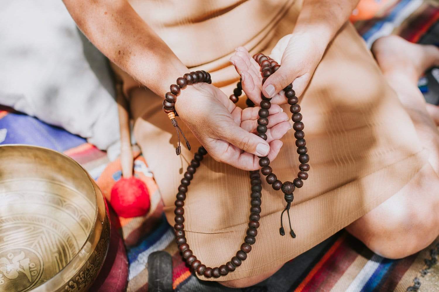 Mala Beads Dark Bodhi Seed Mala ml001