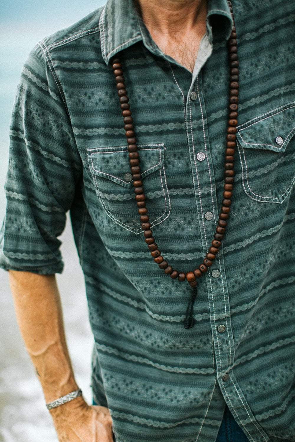 Mala Beads Dark Bodhi Seed Mala ml001