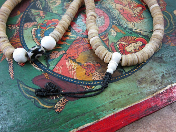 Bone and Naga Shell Mala - DharmaShop