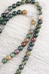 Mala Beads Default Fancy Jasper Tibetan 108 Bead Mala ml170