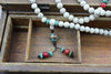 Mala Beads Default Lotus Seed With Lapis and Vintage Beads Mala ml136