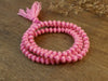 Mala Beads Default Pink Wool 108 Bead Mala ML474