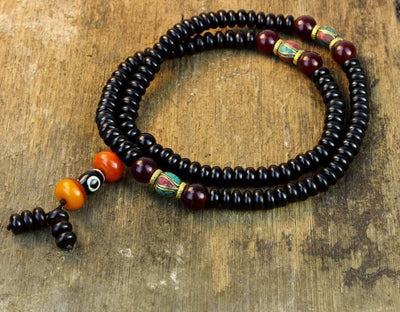 Mala Beads Default Tibetan Dzi Bead Mala ml448