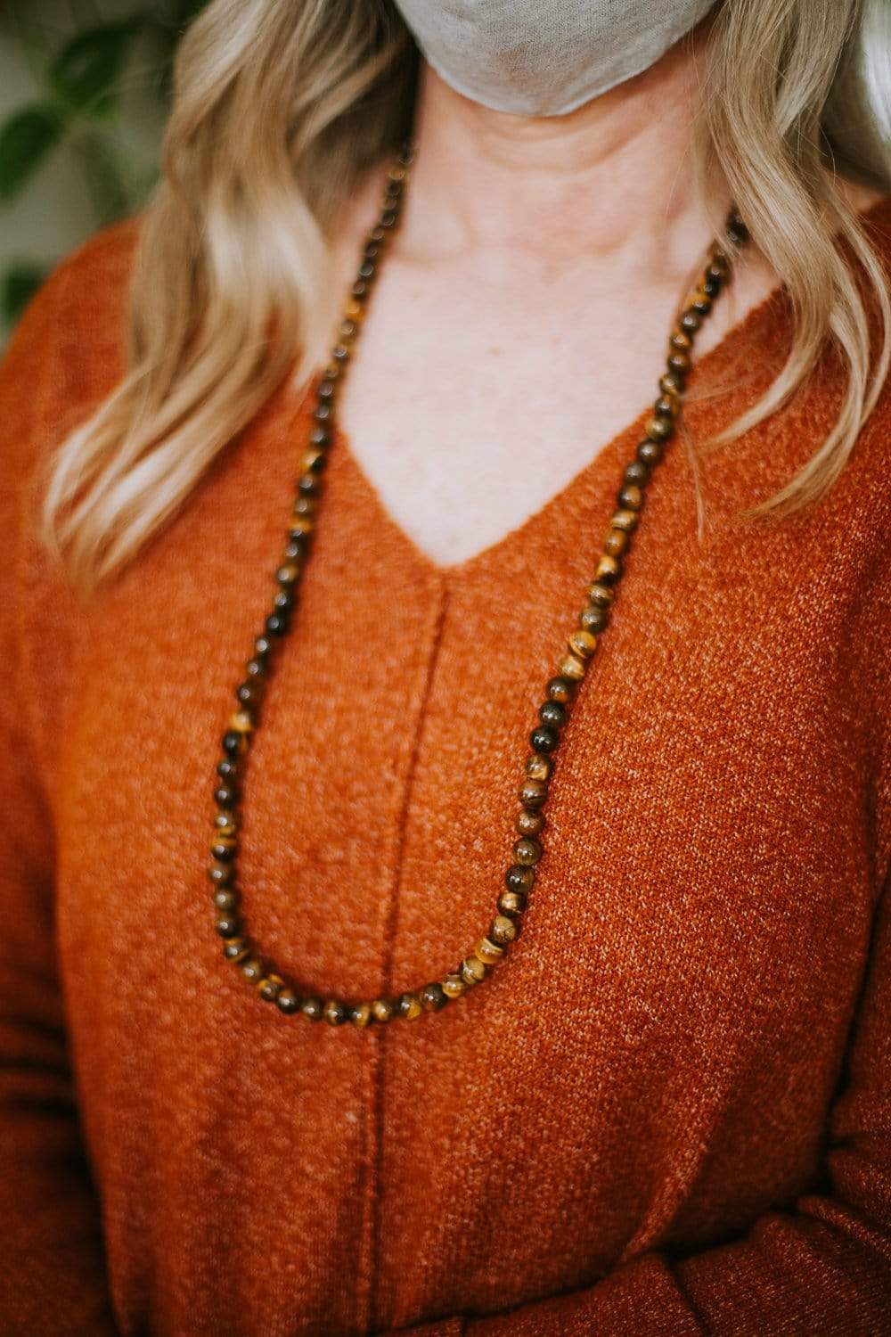 Mala Beads Default Tiger Eye Mala ml013