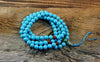 Mala Beads Default Turquoise Mala with Coral ml051