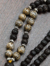 Mala Beads Healing Rudraksha Mala Necklace ML647A