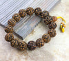 Mala Beads,Jewelry Default Giant Rudraksha Wrist mala wm0123