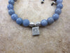 Mala Beads,Jewelry,Tibetan Style Default Blue Aventurine Lotus Wrist Mala wm067