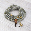 Mala Beads Labradorite Bodhi Mala & Bracelet Set