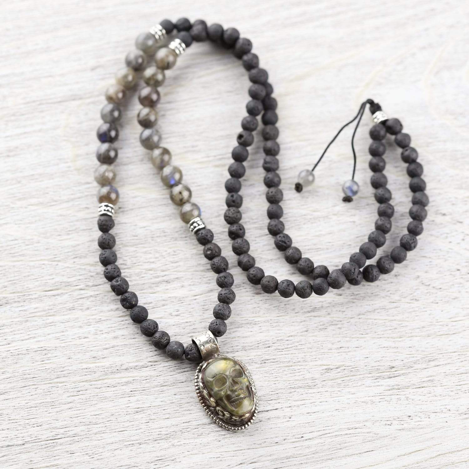 Mala Beads Labradorite Impermanence Mala ML732