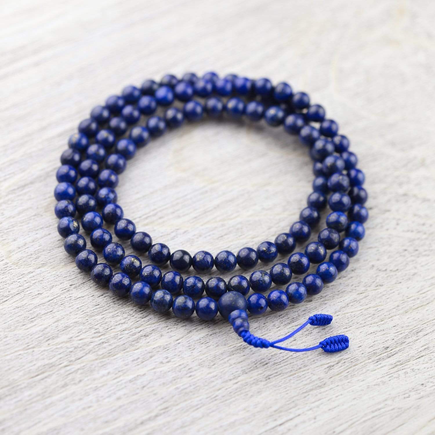 Mala Beads Lapis Third Eye Chakra Mala ML666