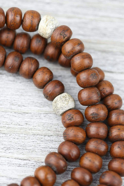 Mala Beads Miracle Bodhi and Dzi Mala ML716