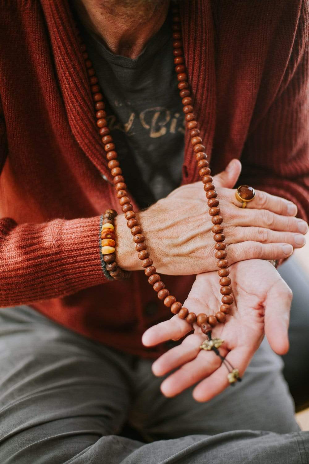 Miracle Bodhi Seed Mala - Spectacular 11mm Bodhi Seeds - DharmaShop