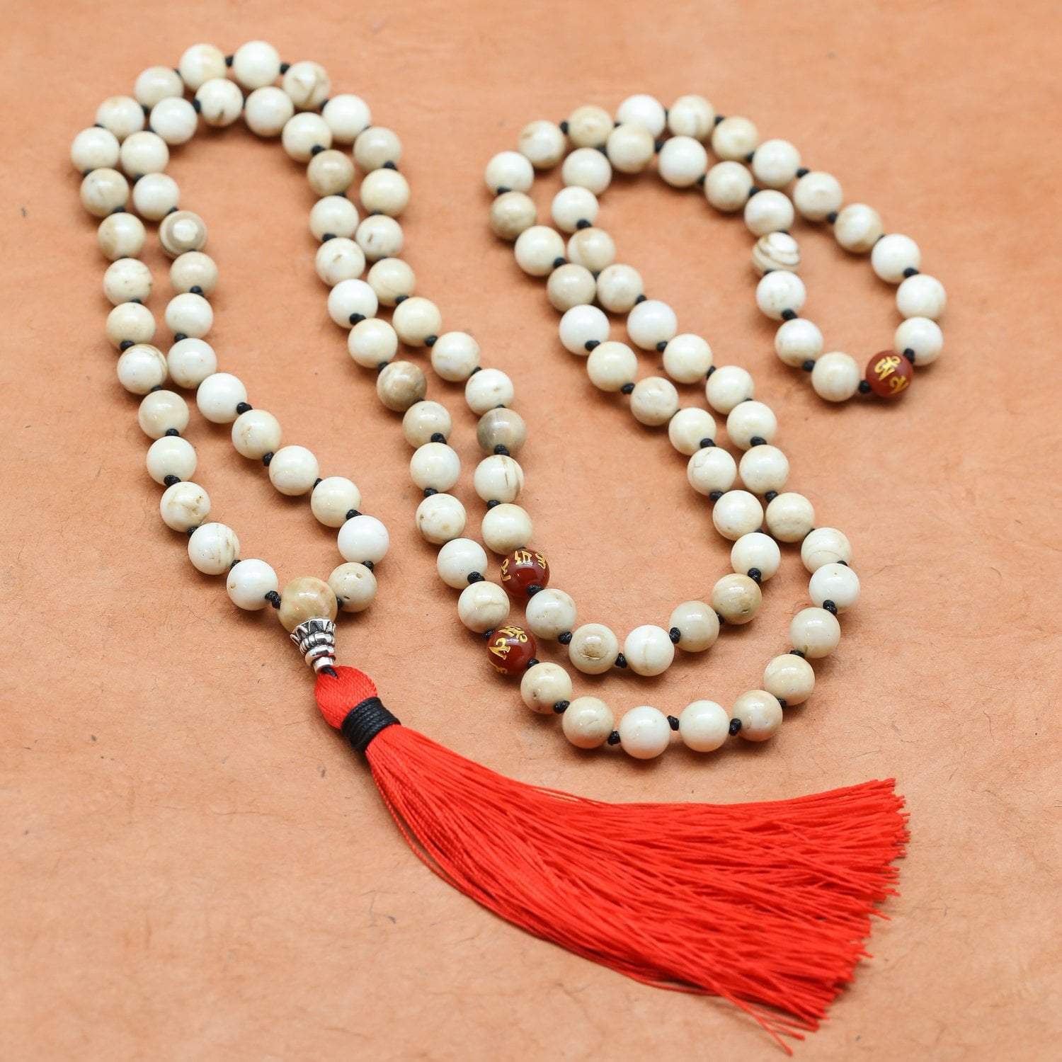 Naga Shell Om Mani Mala - DharmaShop