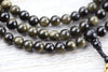 Mala Beads Negativity Blocking Obsidian Mala ML721