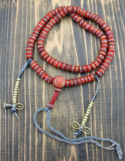 Mala Beads,New Items Default Tibetan Yak Bone Mala ml241