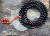 Mala Beads,New Items,Tibetan Style Default Onyx and Carnelian 8mm Tibetan Mala ml153