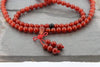 Mala Beads,New Items,Tibetan Style Default Stretchy 6mm Carnelain and Onyx 108 bead Mala ml151