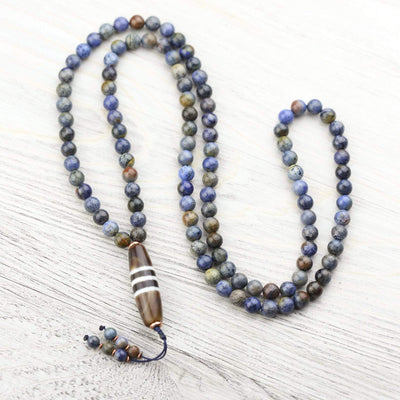 Mala Beads Nirvana Dzi Mala & Bracelet Set SET026