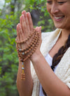 Mala Beads Om Clarity and Kindness Rudraksha Mala ML504