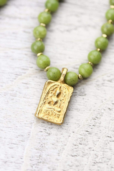Mala Beads Protection Amulet Jade Mala ML847