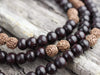 Mala Beads Rosewood and Rudraksha Healing Mala ML574